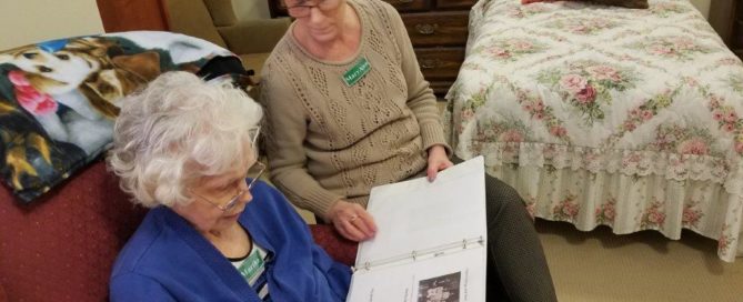 Memory books make conversation easier with those with dementia