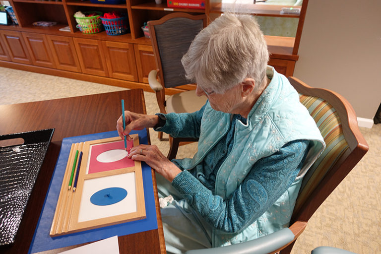 How to Use Montessori Materials with Older Adults