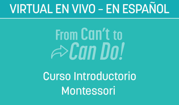 Curso Introductorio Montessori (VIRTUAL EN VIVO) (ESPAÑOL)