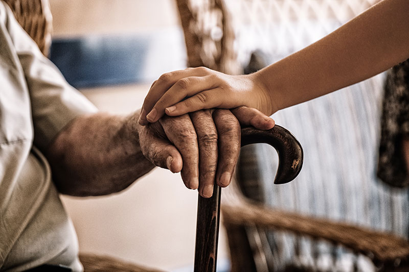 Cane: may be a good gift for someone with dementia