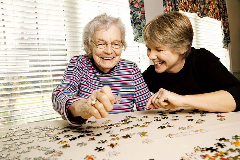 Puzzles: a good gift for someone with dementia