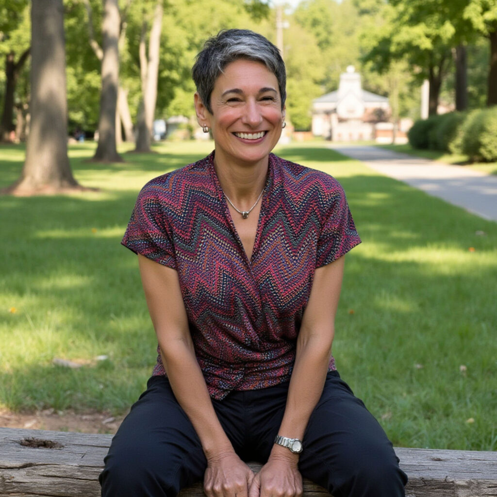 Jennifer Brush enjoying the outdoors