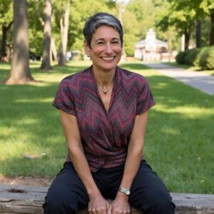 Jennifer Brush enjoying the outdoors